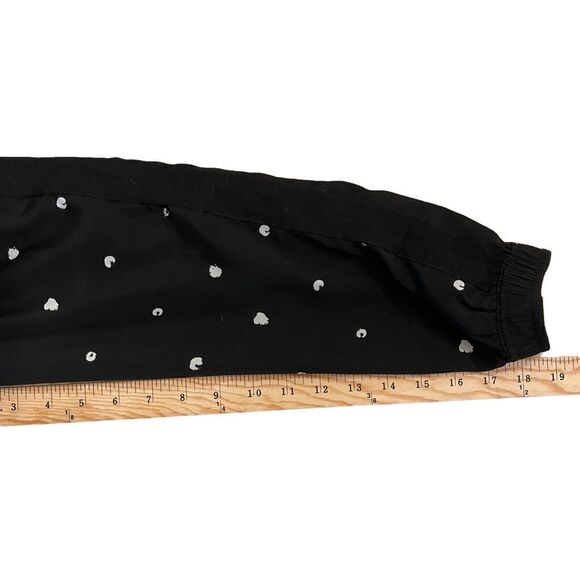 Kensie Light Satin Bomber Jacket Black Lined Stand-Up Collar Zipper Women's M - Picture 9 of 9